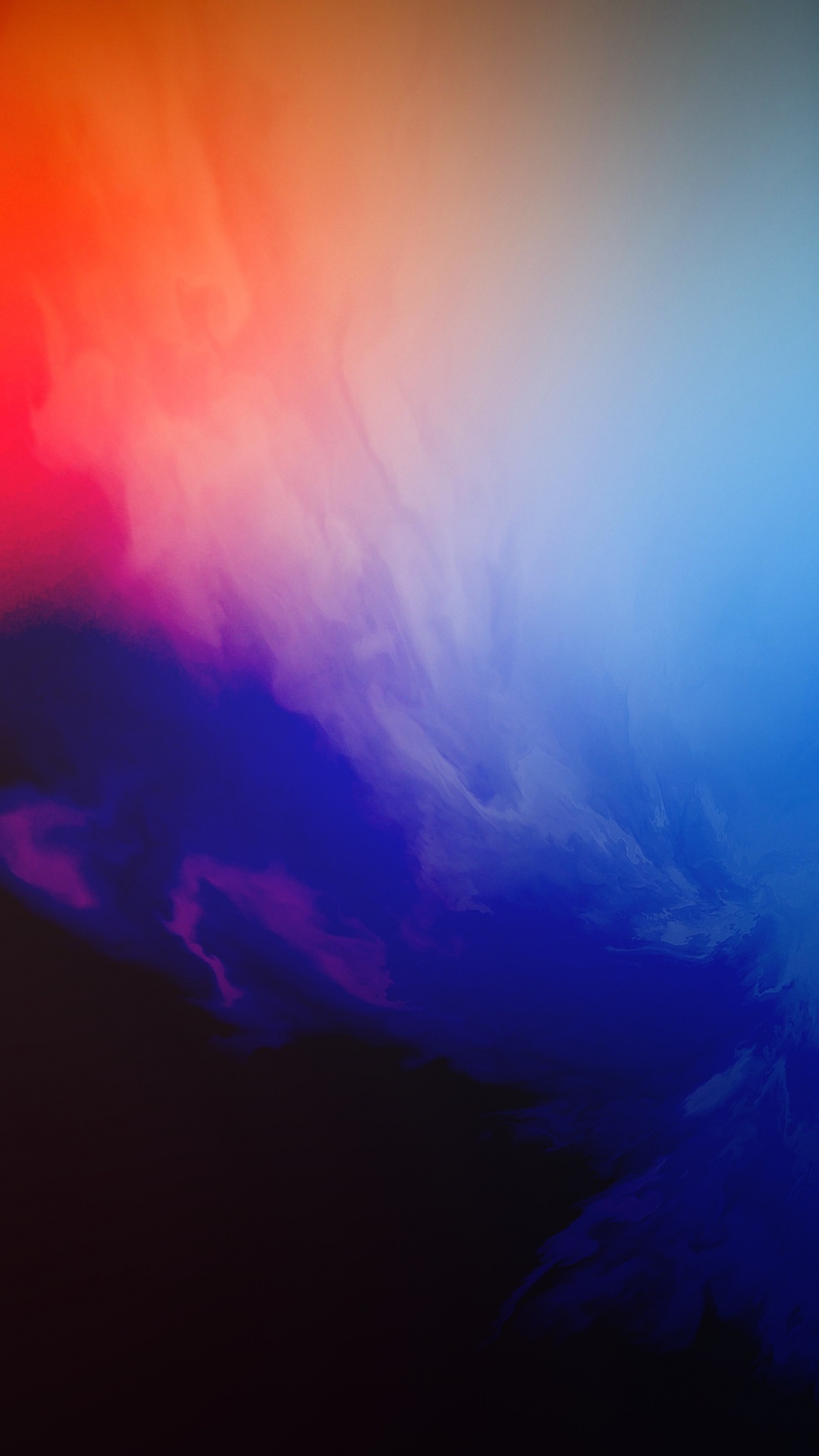 Обои облако, атмосфера, пурпур, послесвечение, кучевое облако в разрешении 1080x1920