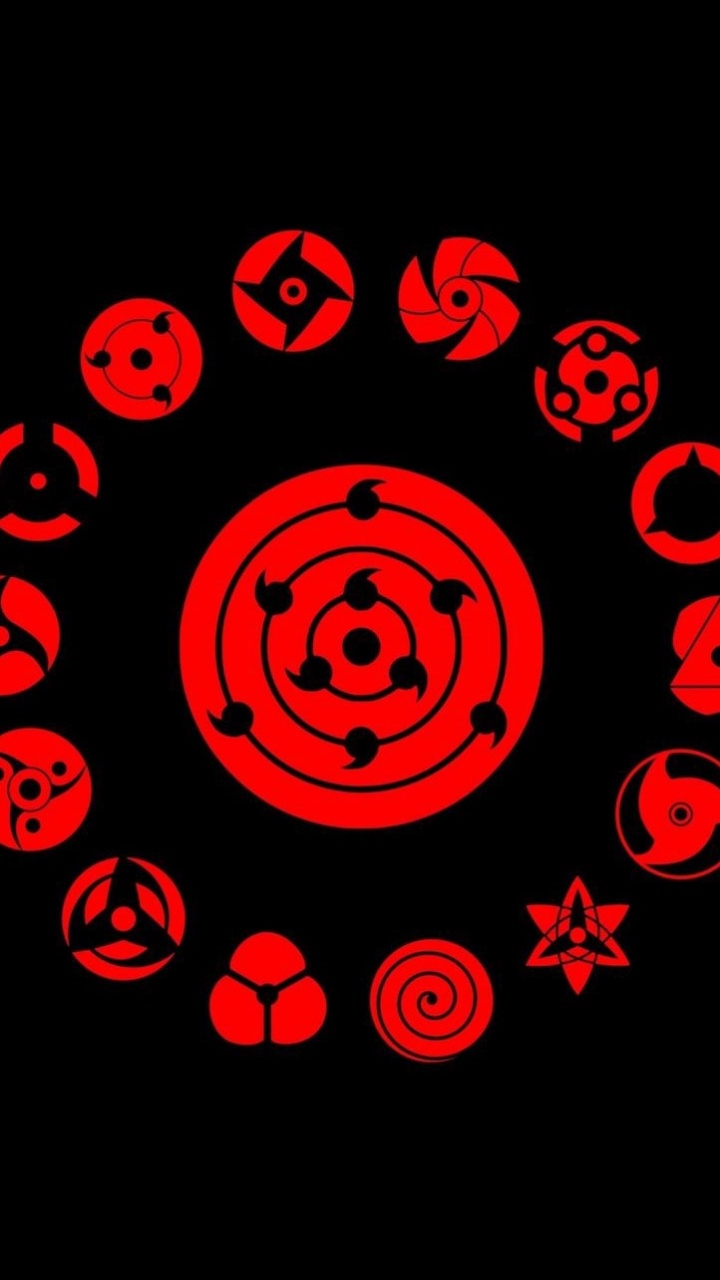 Обои де шаринган, Итачи Учиха, Саске Учиха, Какаши Хатаке, Учиха обито в разрешении 720x1280