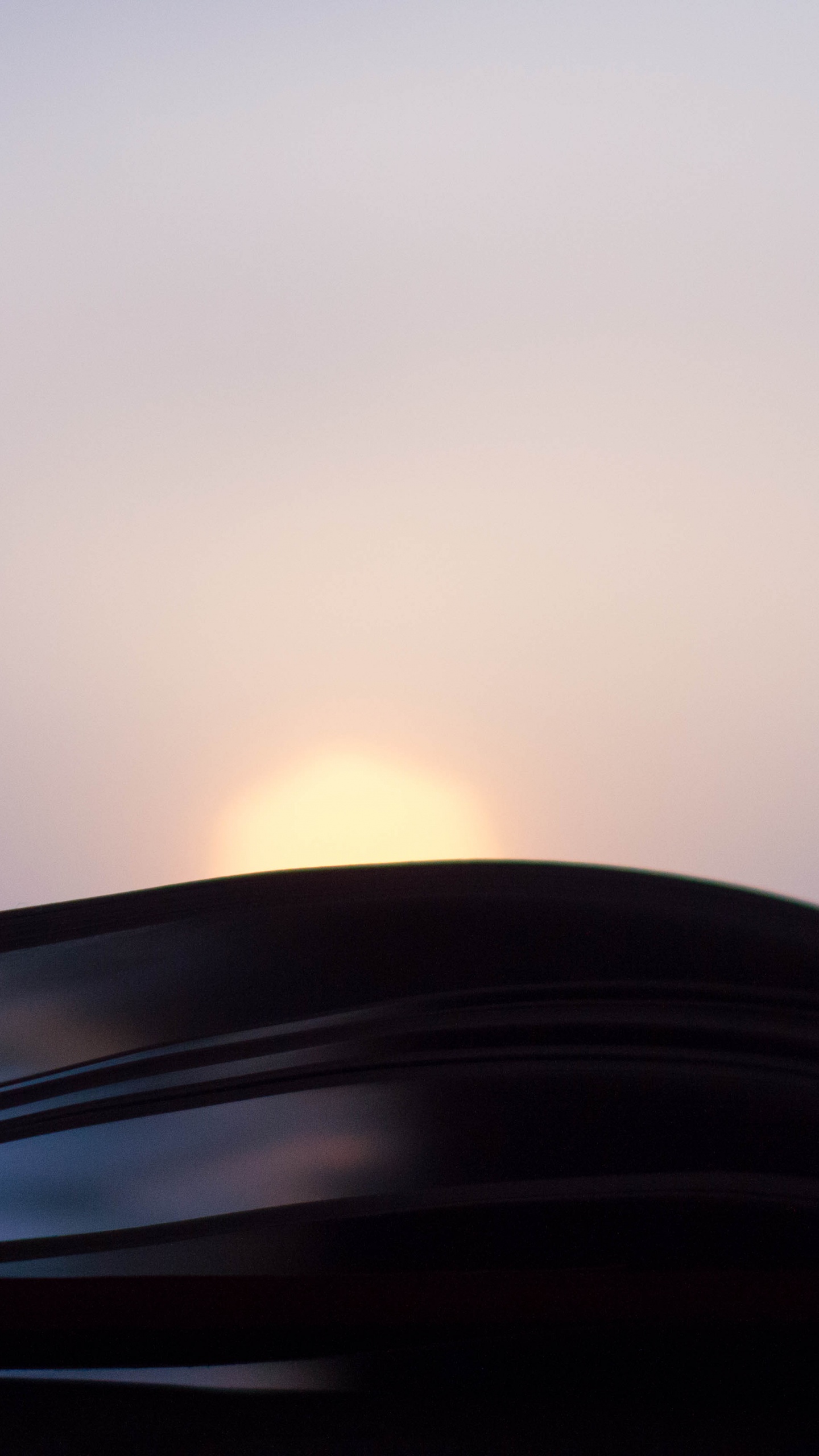 Обои облако, синий, утро, линия, свет в разрешении 1440x2560