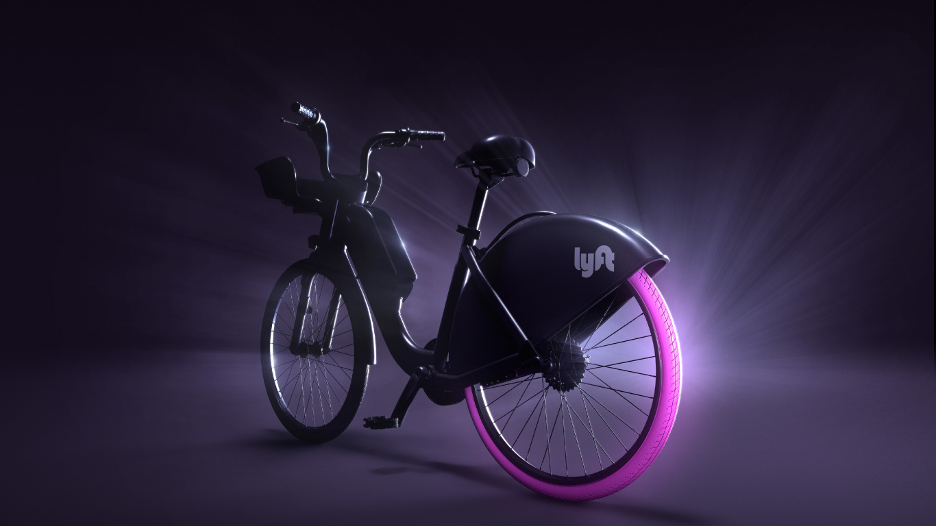 Обои Велике, Система велосипедного обмена, Lyft в, велосипед, Мотивировать в разрешении 1366x768