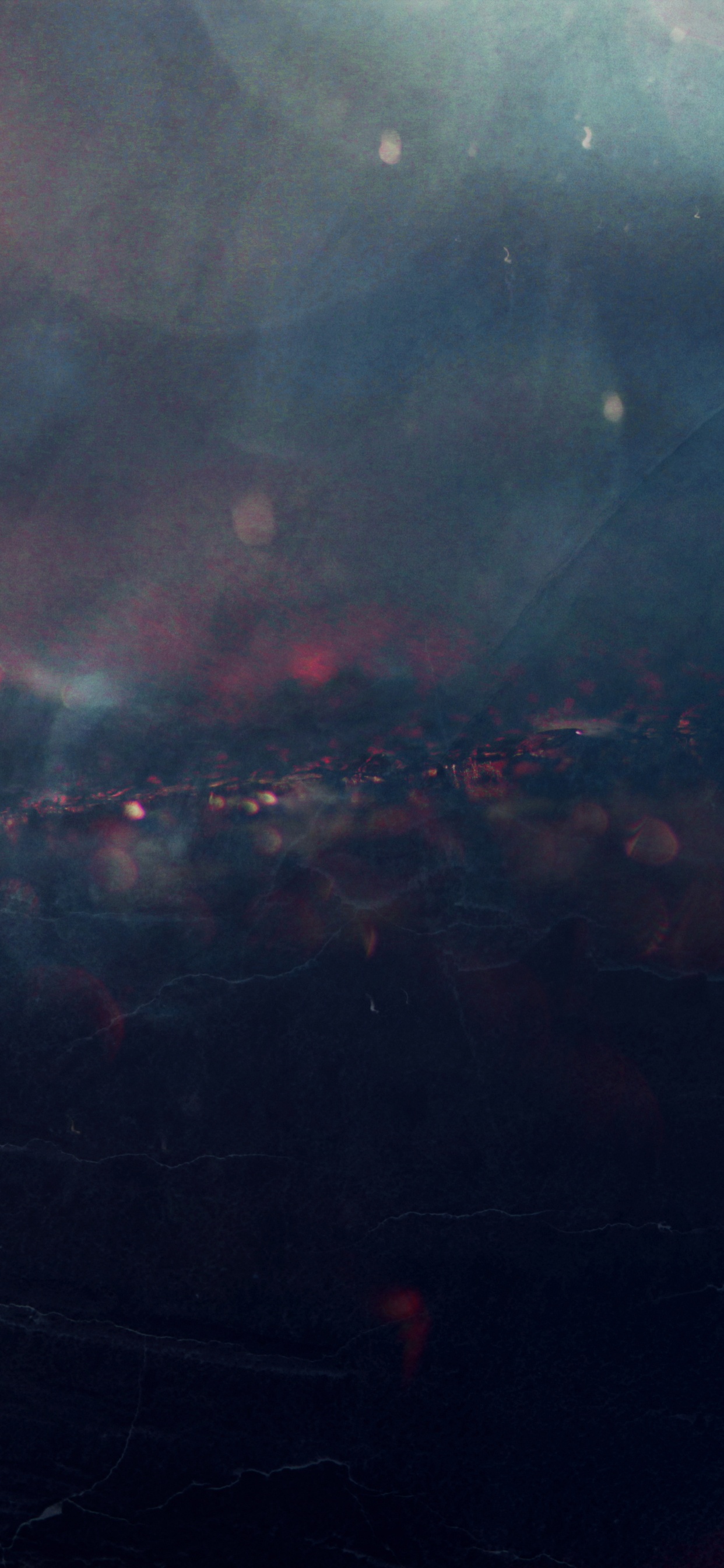 Обои цифровое искусство, текстура, блик, красный цвет, свет в разрешении 1242x2688