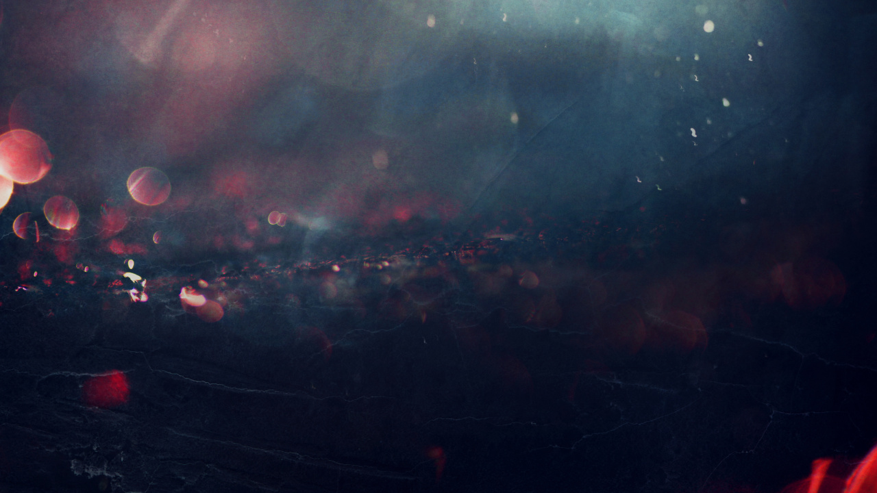 Обои цифровое искусство, текстура, блик, красный цвет, свет в разрешении 1280x720