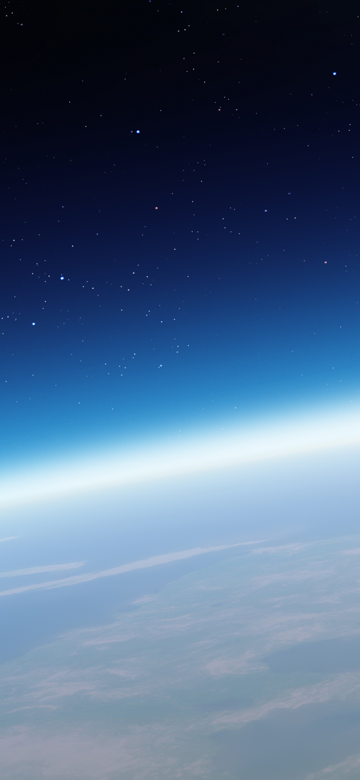 Обои земля, звезда смерти, звездные войны, атмосфера, космическое пространство в разрешении 1242x2688