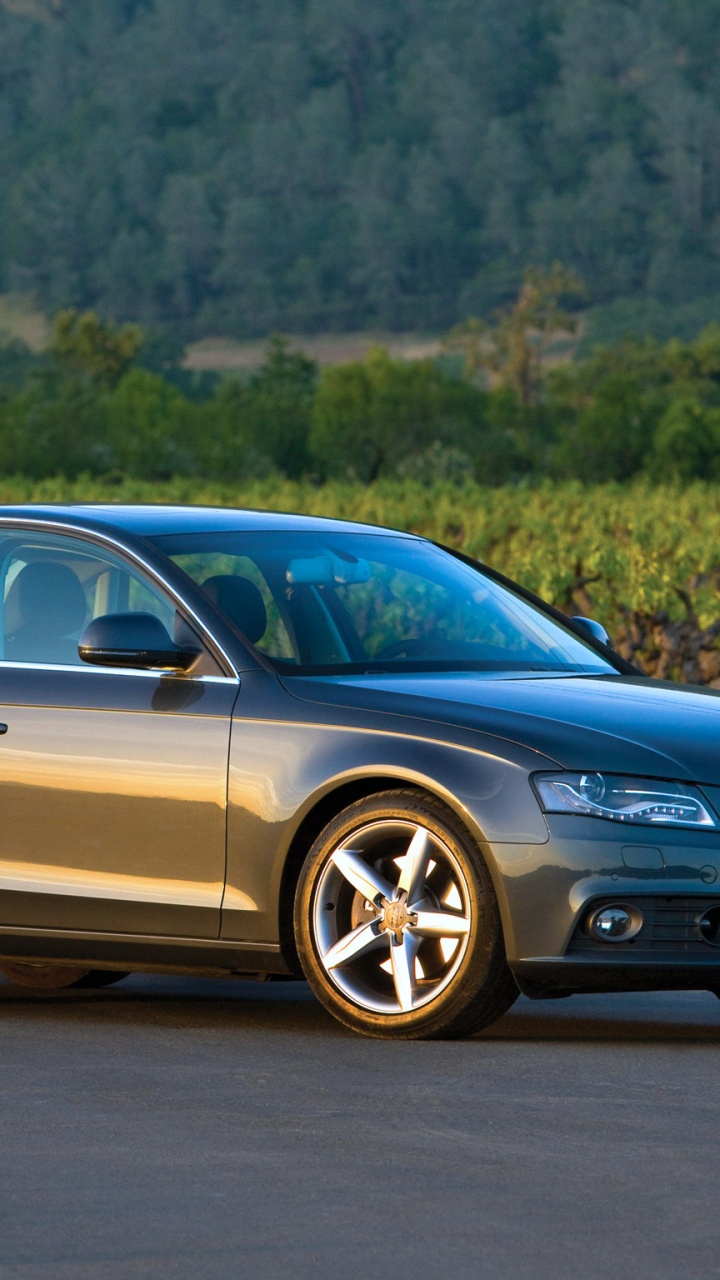 Обои авто, 2009 Audi А4 Кабриолет, седан, audi, 2009 Audi А4 в разрешении 720x1280