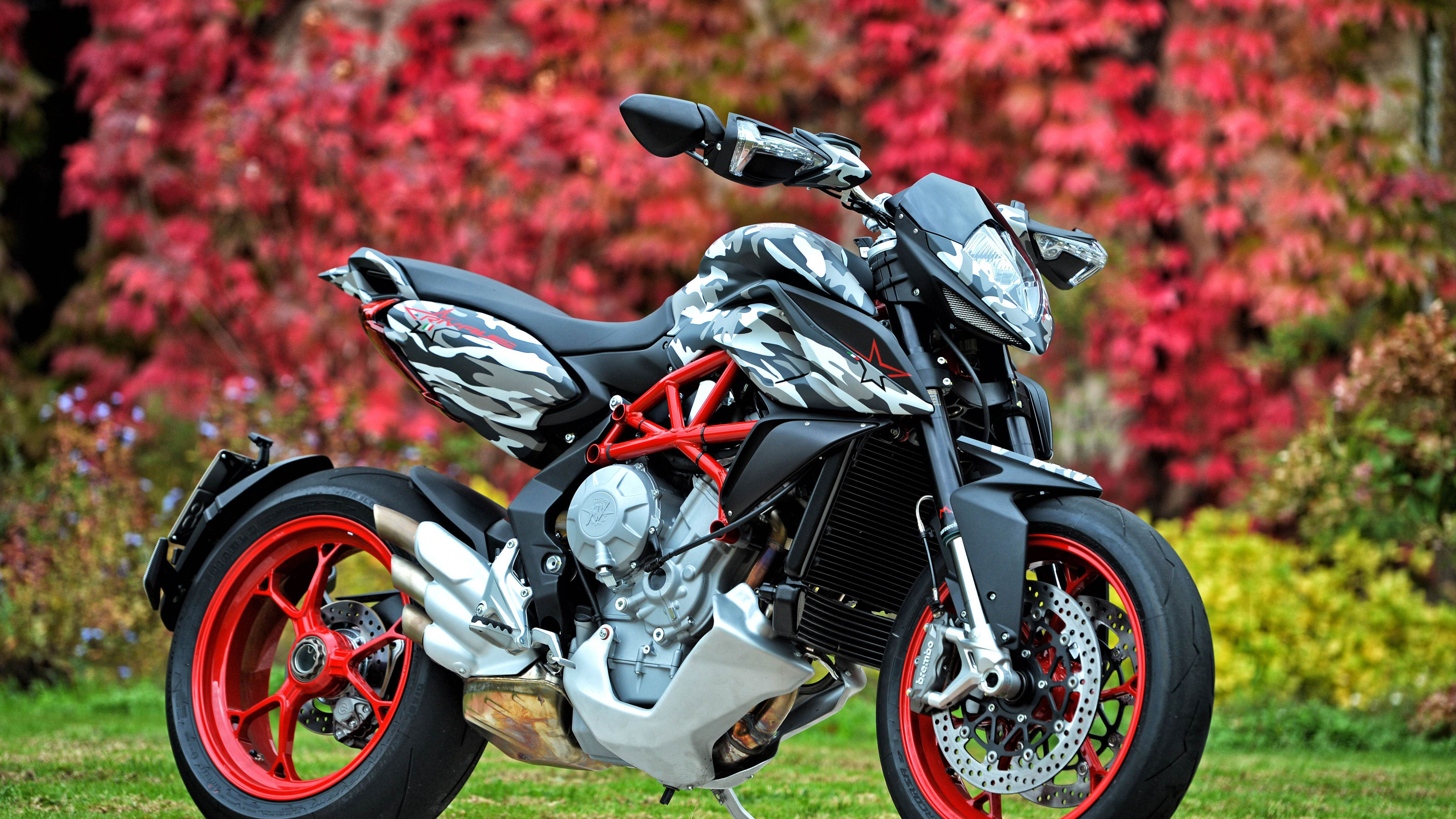 Обои mv agusta rivale, mv agusta brutale 800, mv agusta, мотоцикл, мотоспорт в разрешении 3840x2160