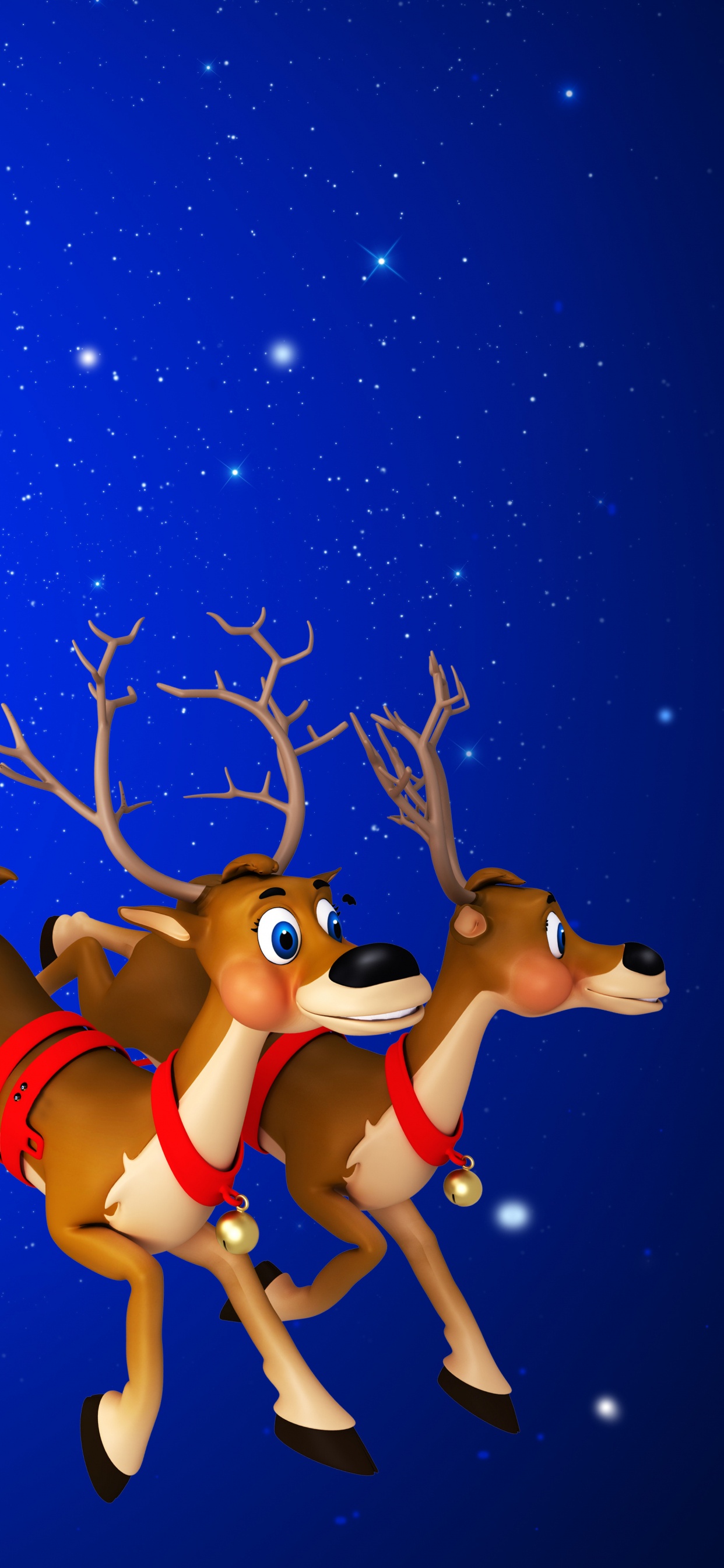 Обои иллюстрация, синий, графический дизайн, искусство, дюйм в разрешении 1242x2688