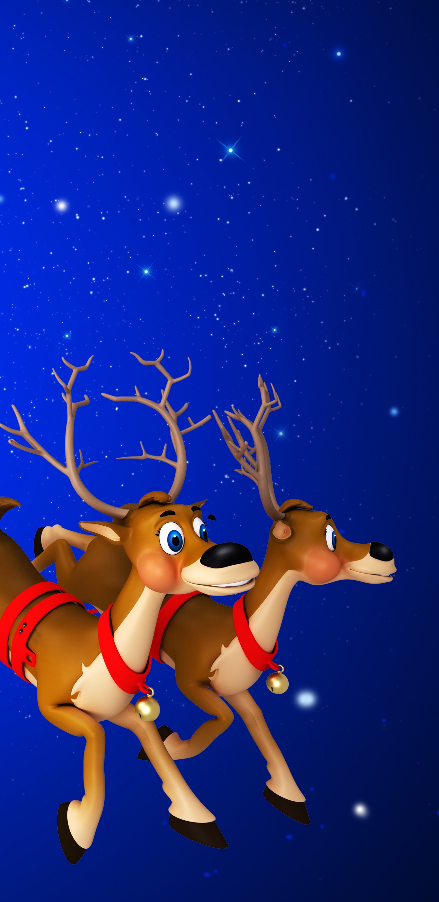 Обои иллюстрация, синий, графический дизайн, искусство, дюйм в разрешении 1440x2960