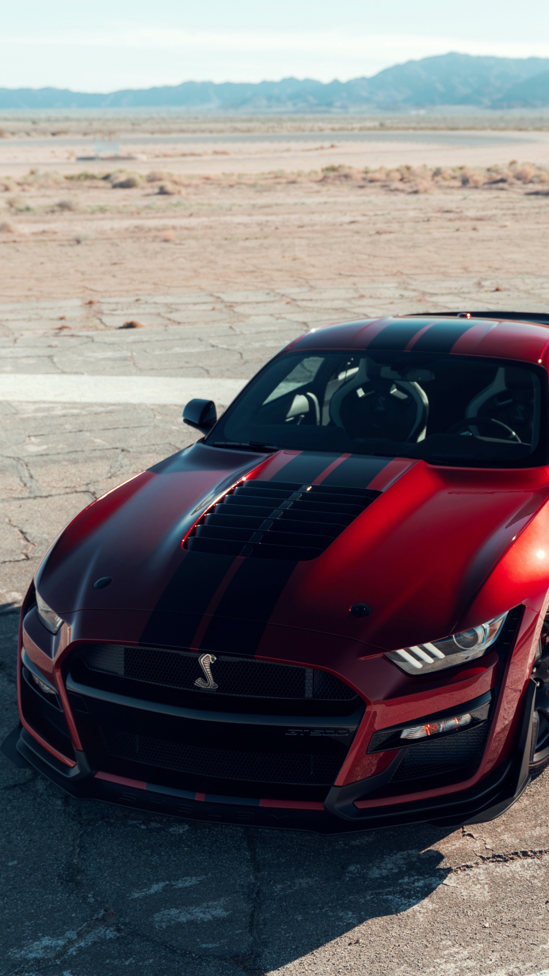 Обои 2020 Форд Мустанг, Шелби Мустанг, ford gt, двигатель v8, нагнетатель в разрешении 1080x1920