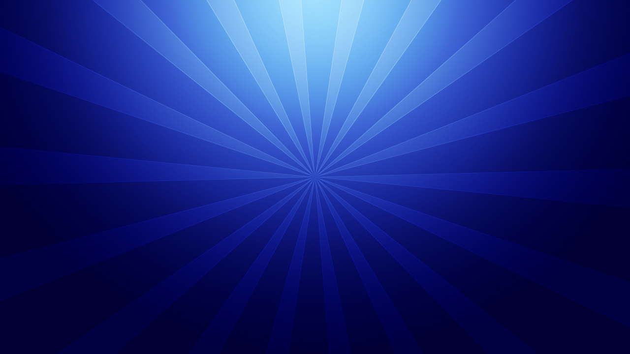 Обои синий, синий кобальт, электрик, линия, симметрия в разрешении 1280x720