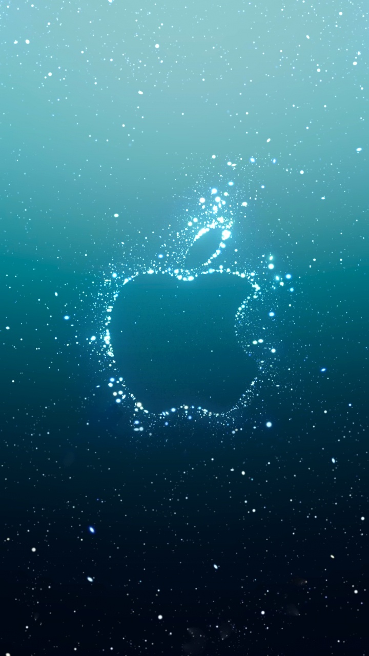 Обои яблоко, apple, вода, морская биология, жидкий в разрешении 720x1280