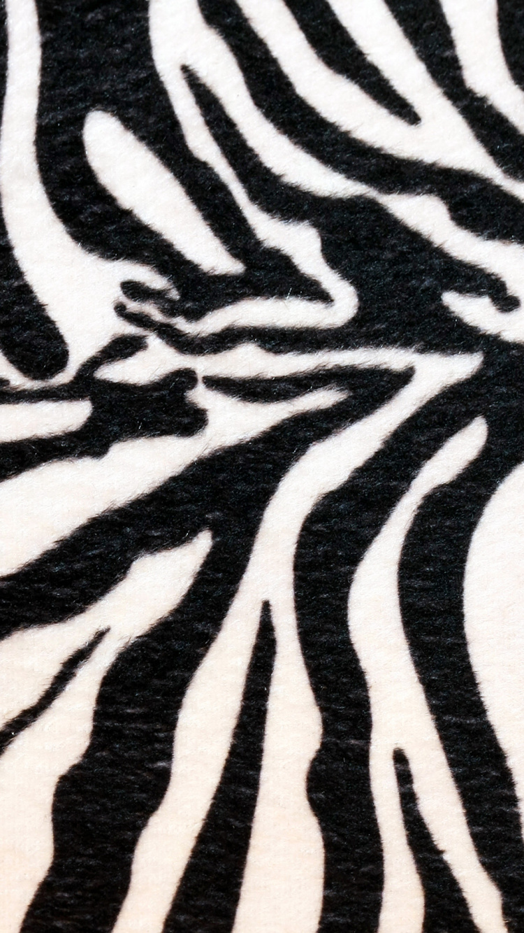 Обои животных печати, зебра, живая природа, узор, монохромный в разрешении 750x1334