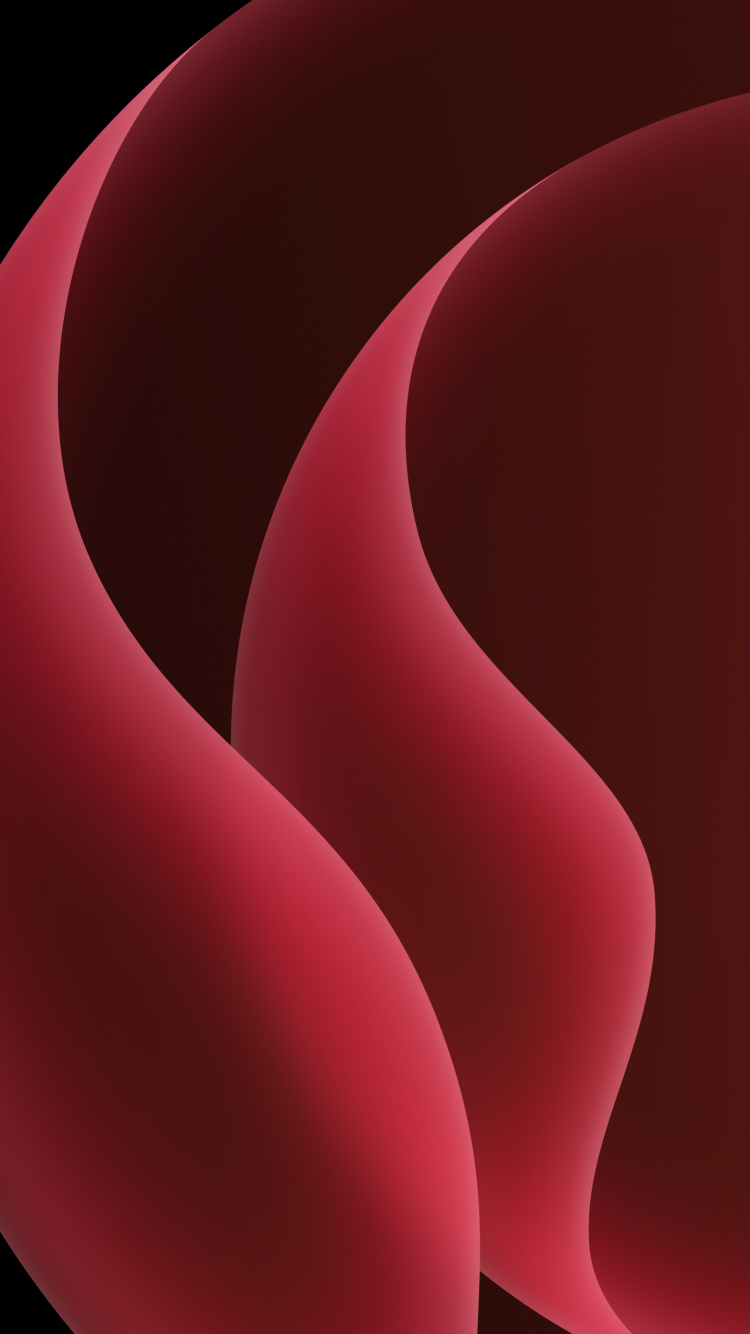 Обои красочность, розовый, лепесток, арт, пурпурный цвет в разрешении 750x1334