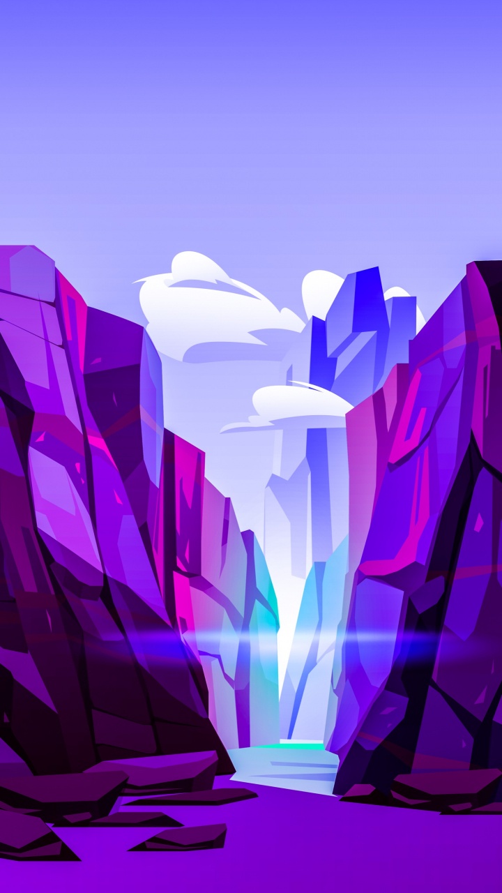 Обои рисование, векторная графика, мультфильм, иллюстрация, арт в разрешении 720x1280