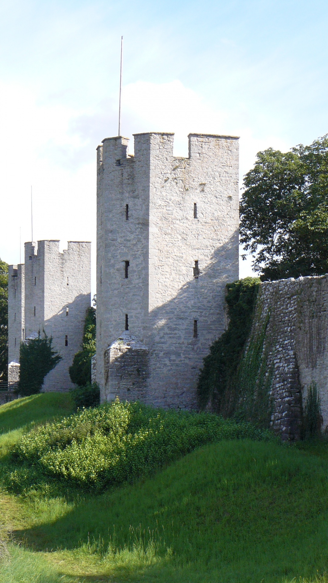 Обои Висбю Городская Стена, замок, фортификация, развалины, стена в разрешении 1080x1920