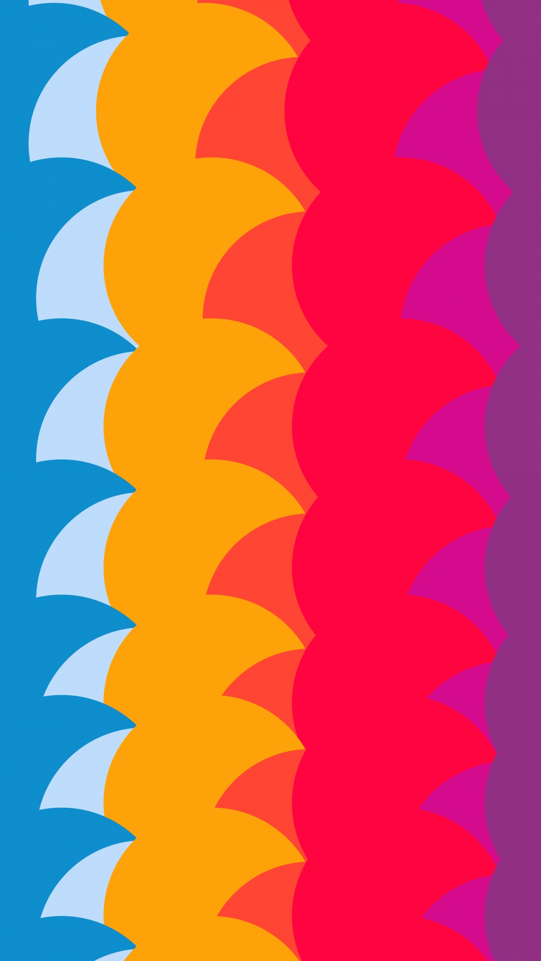 Обои Апельсин, геометрия, математика, материальное свойство, полутона и оттенки в разрешении 1080x1920