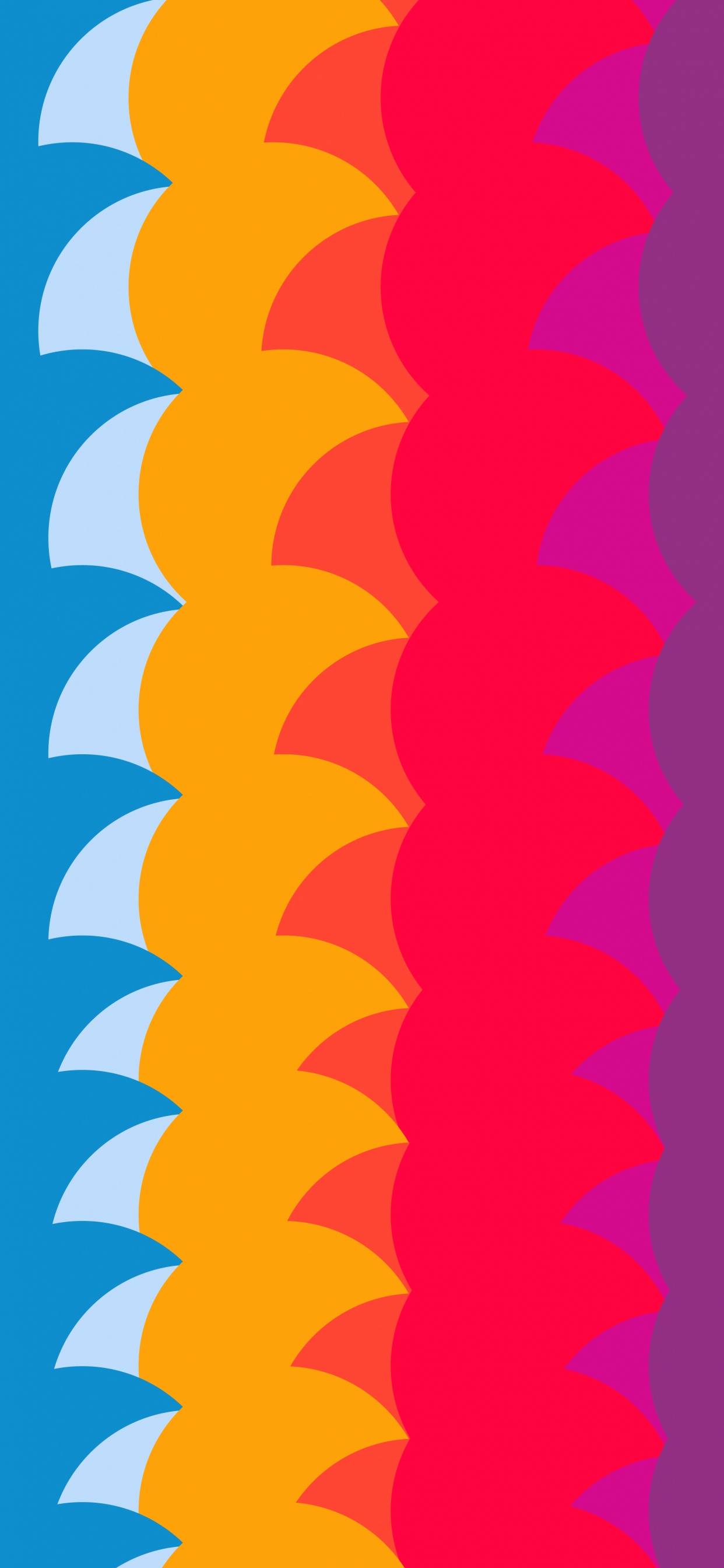 Обои Апельсин, геометрия, математика, материальное свойство, полутона и оттенки в разрешении 1242x2688