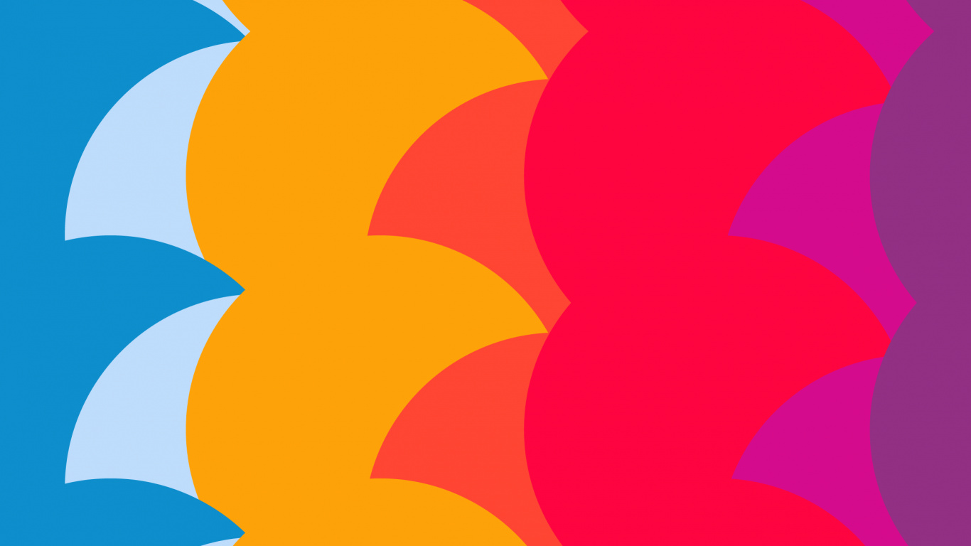 Обои Апельсин, геометрия, математика, материальное свойство, полутона и оттенки в разрешении 1366x768