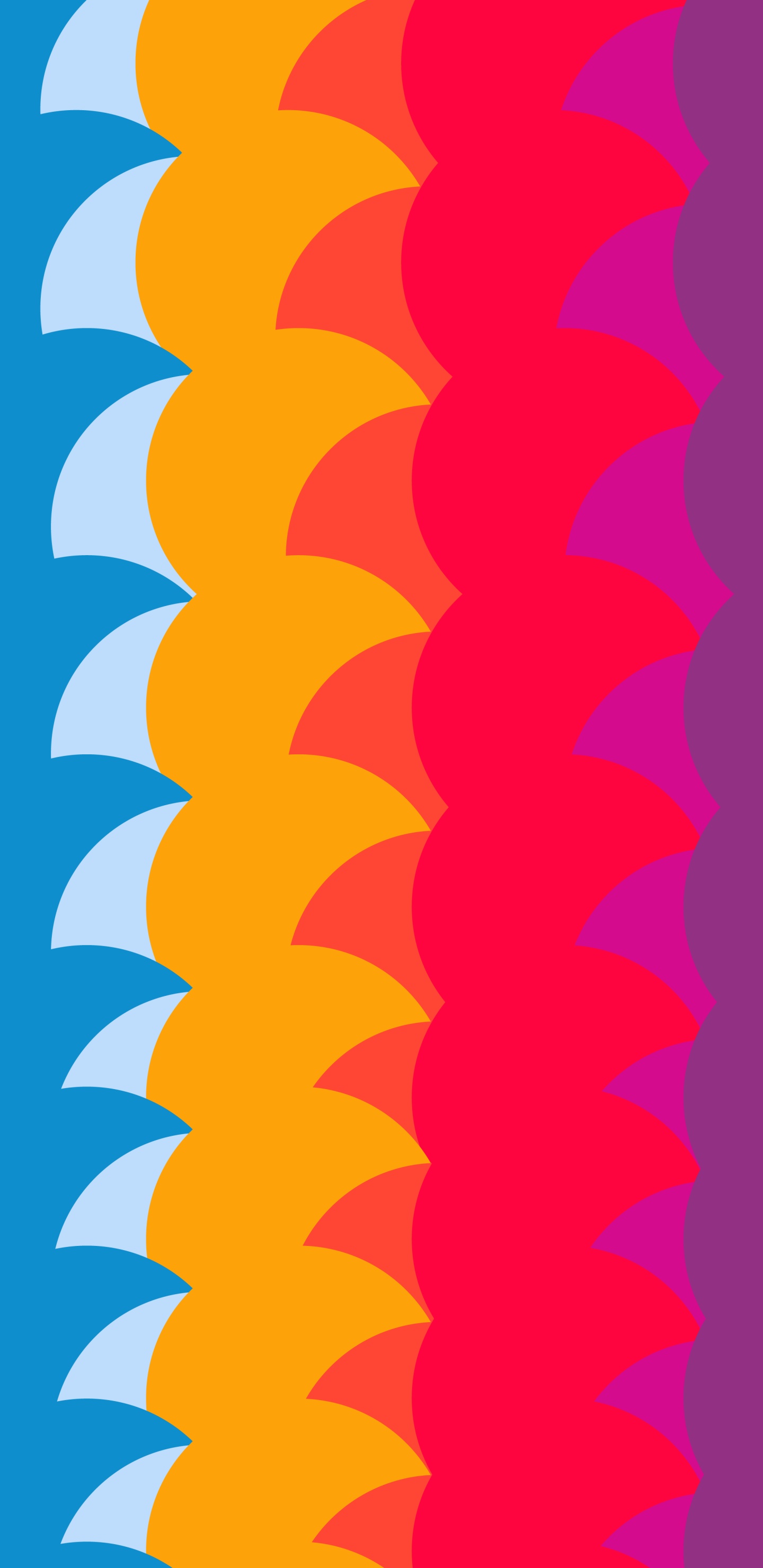 Обои Апельсин, геометрия, математика, материальное свойство, полутона и оттенки в разрешении 1440x2960