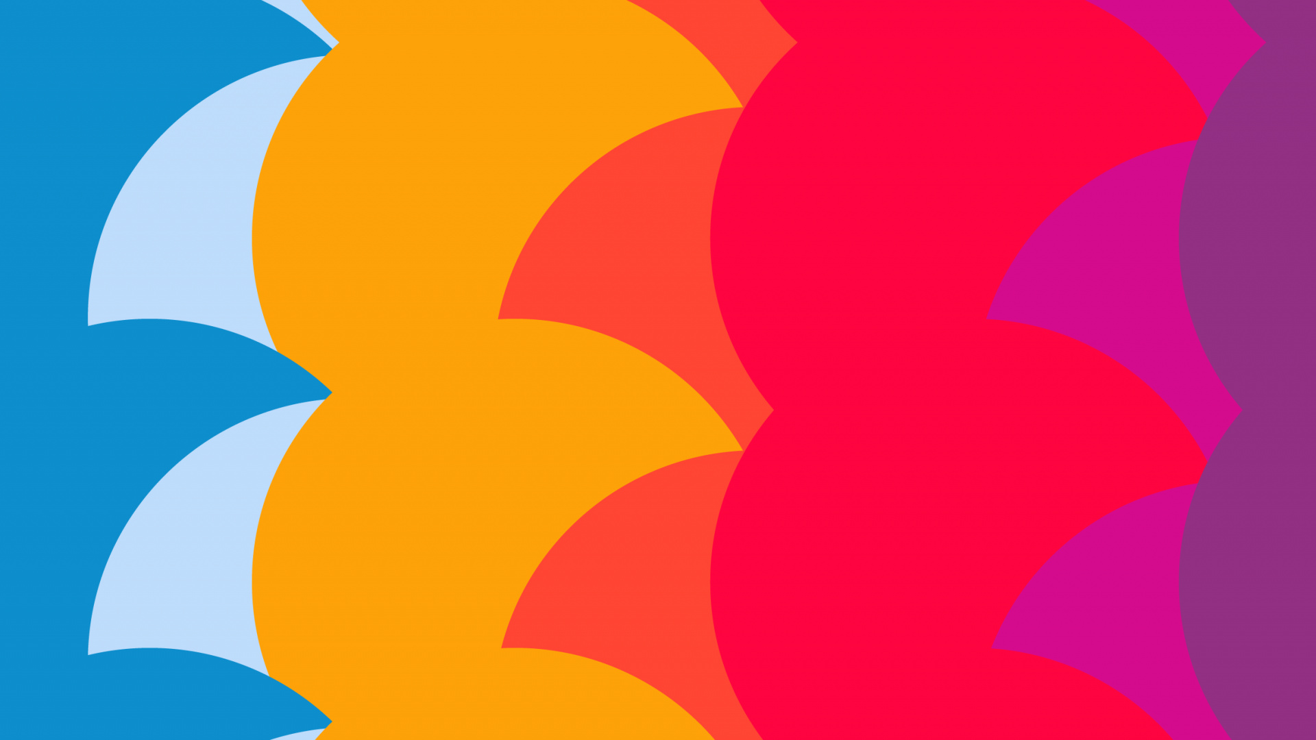 Обои Апельсин, геометрия, математика, материальное свойство, полутона и оттенки в разрешении 1920x1080