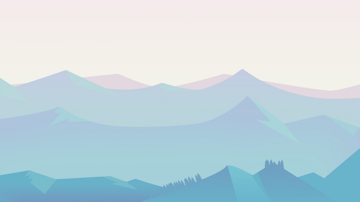 Обои мультфильм, анимация, иллюстрация, арт, водоем в разрешении 1366x768