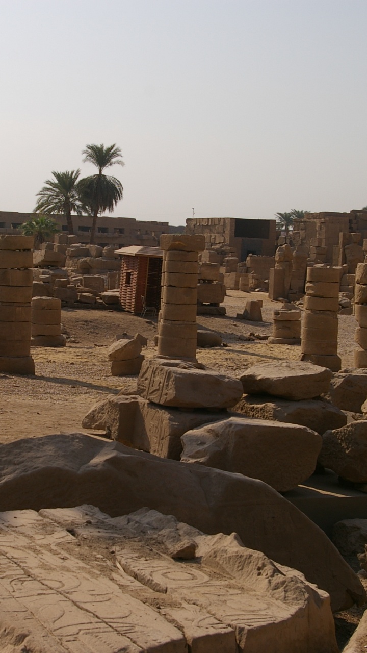 Обои развалины, археологический памятник, храм, древняя история, историческое место в разрешении 720x1280