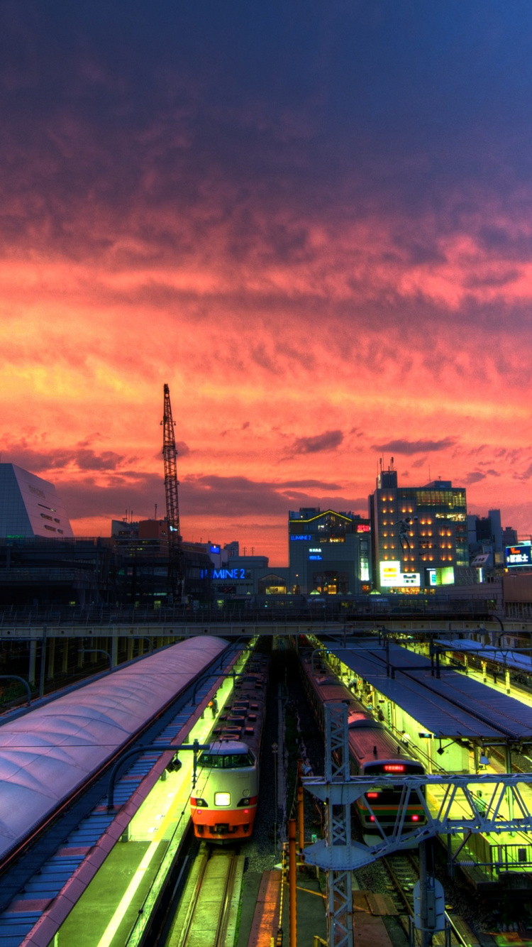 Обои macbook, городской пейзаж, городской район, метрополия, город в разрешении 750x1334