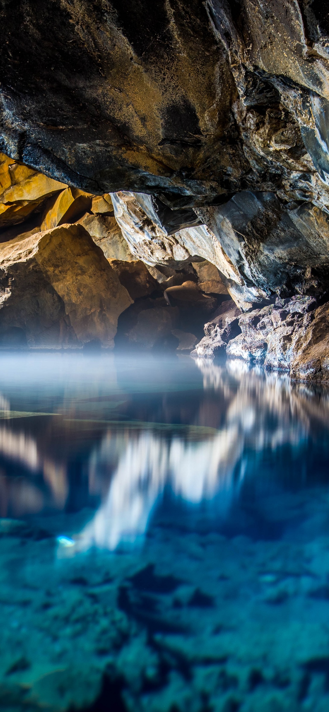 Обои Mvatn, Джон Сноу, природа, вода, формирование в разрешении 1125x2436