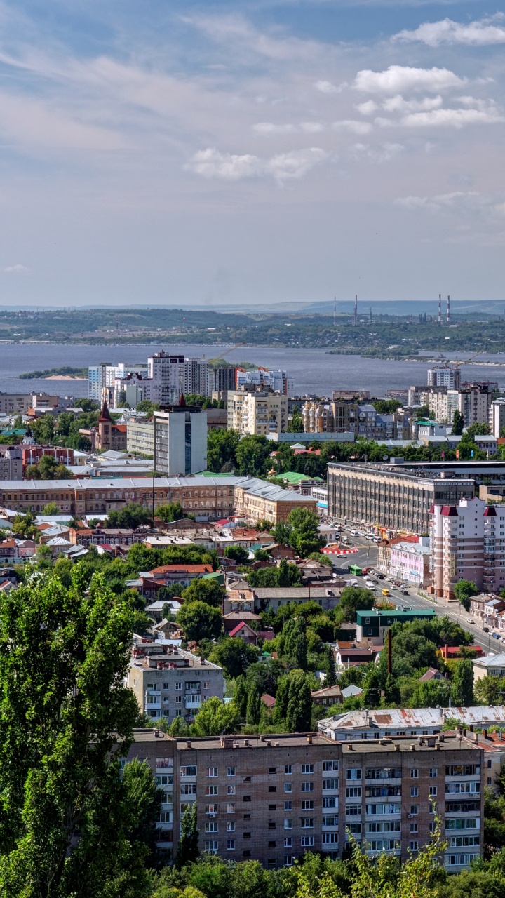 Обои город, городской район, городской пейзаж, жилой район, линия горизонта в разрешении 720x1280