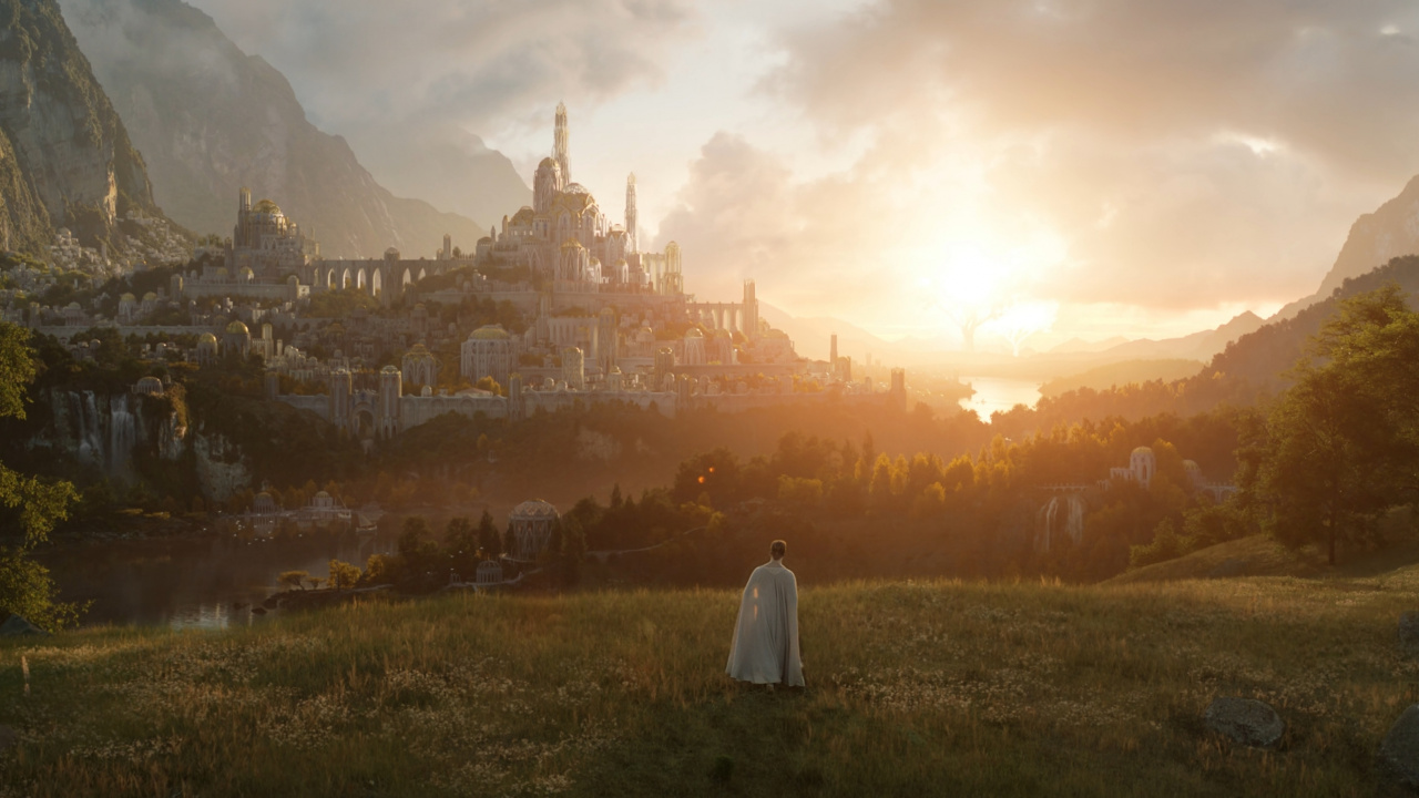 Обои lord of the rings, Властелин Колец, Галадриэль, тень прошлого, Амазон Прайм Видео в разрешении 1280x720