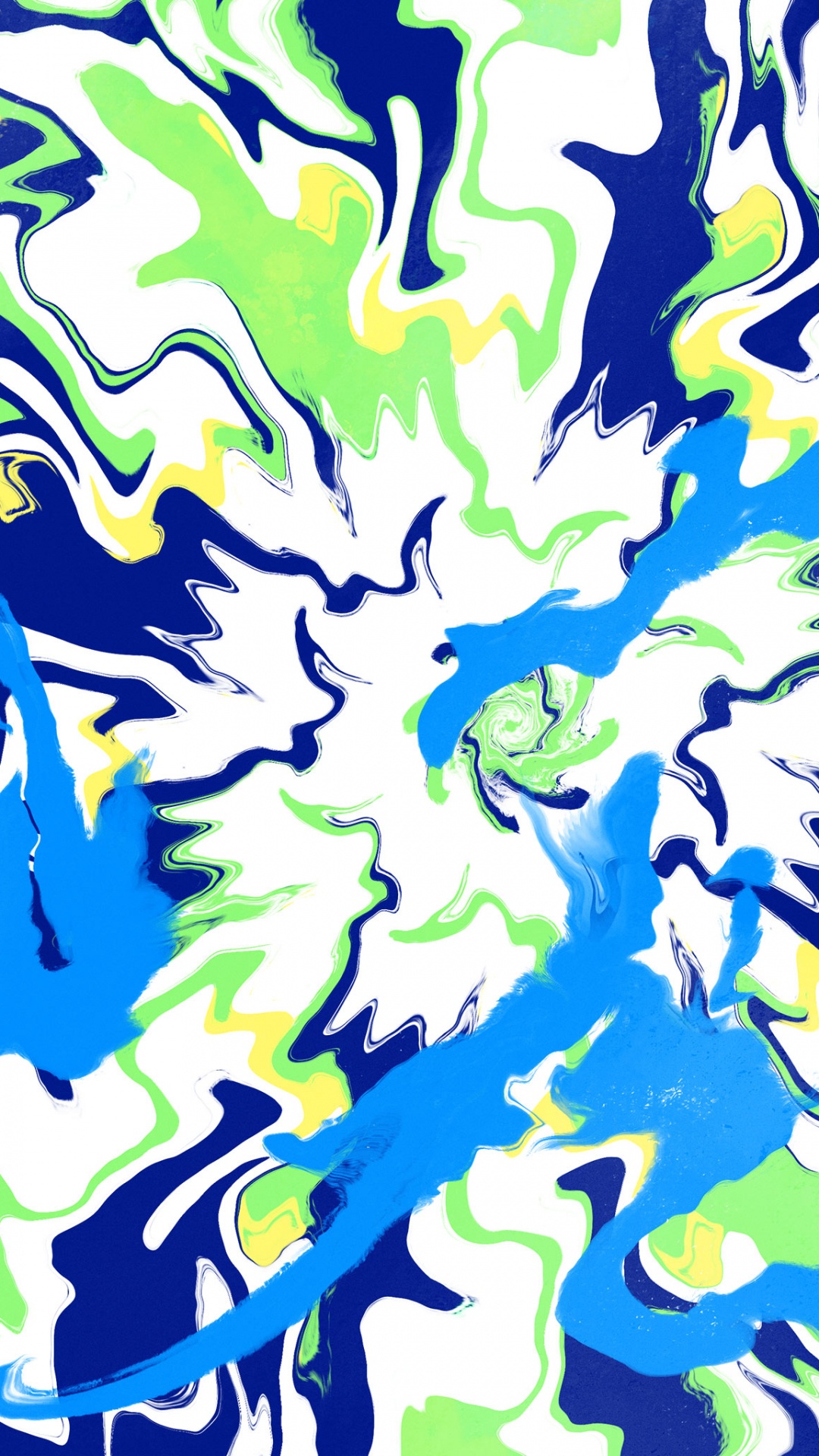 Обои узор, лазурный, живопись, арт, линия в разрешении 1080x1920