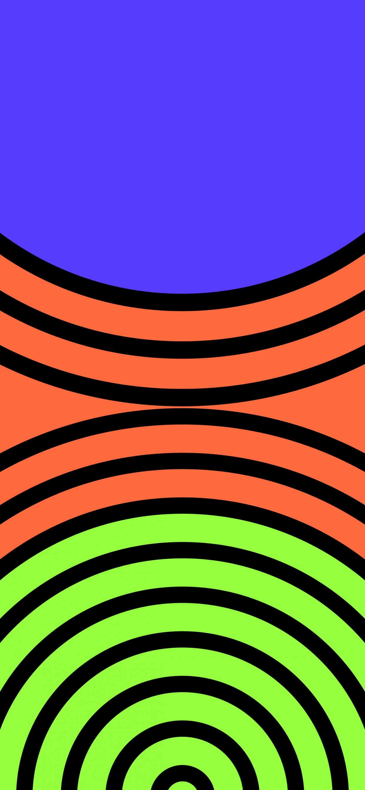 Обои Оранжевый цвет, красочность, линия, прямоугольник, параллель в разрешении 1242x2688