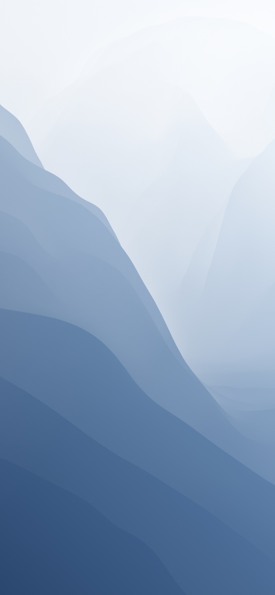 Обои атмосфера, гора, экорегион, облако, склон в разрешении 1125x2436