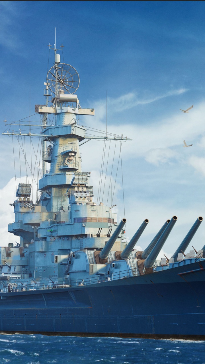 Обои мир боевых кораблей, военный корабль, Линкор, корабль, тяжелый крейсер в разрешении 720x1280