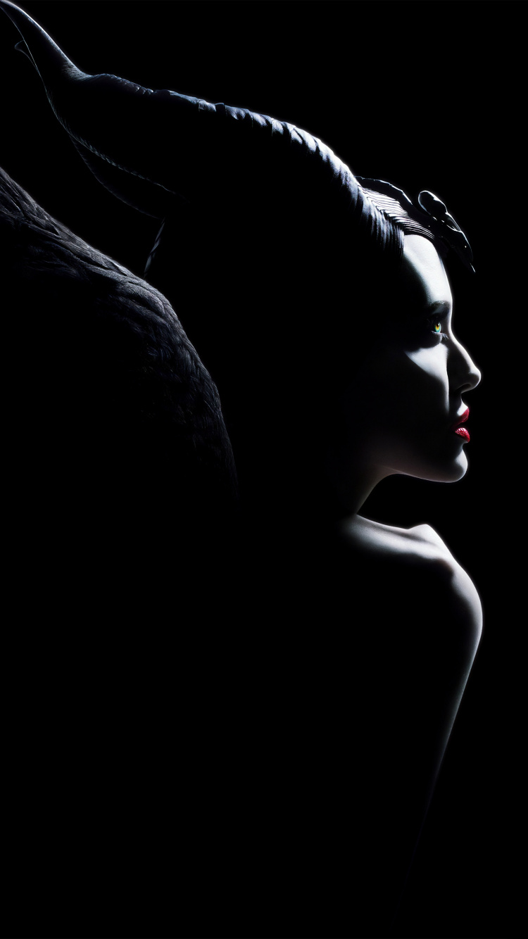 Обои Пагубный, черный, темнота, монохромный, арт в разрешении 750x1334