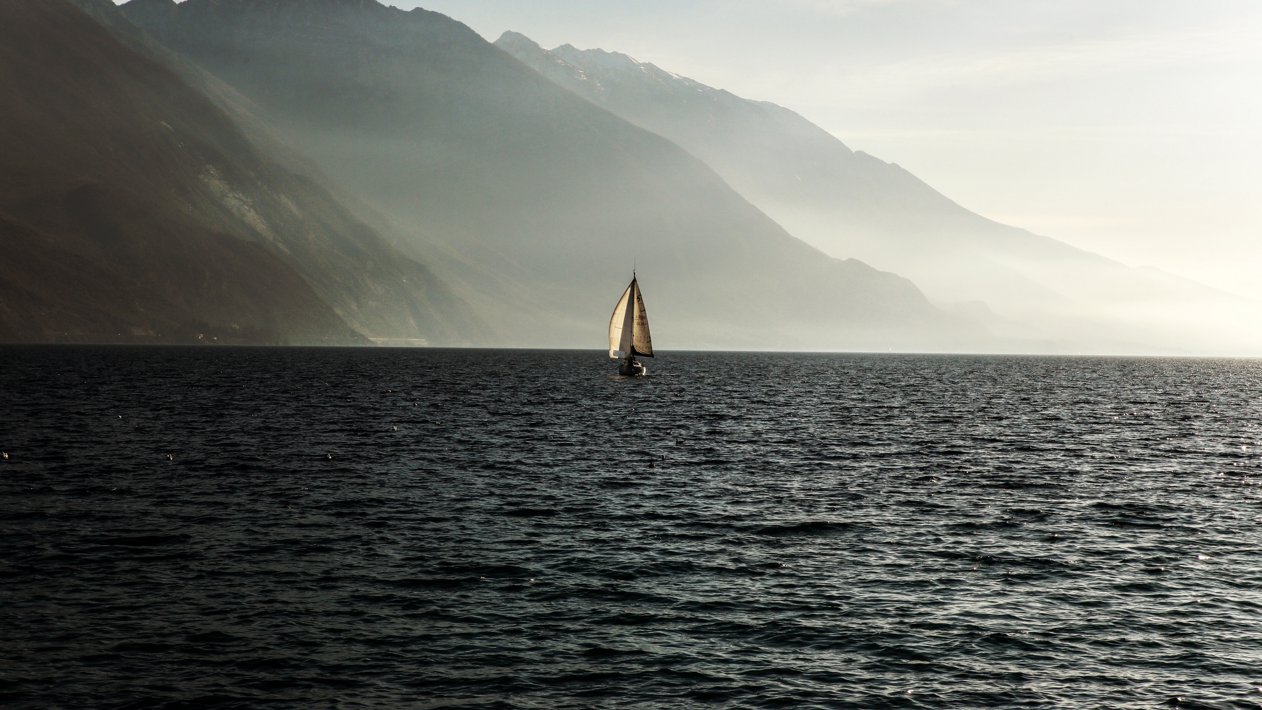 Обои звук, мореплавание, море, вода, спокойный в разрешении 2560x1440