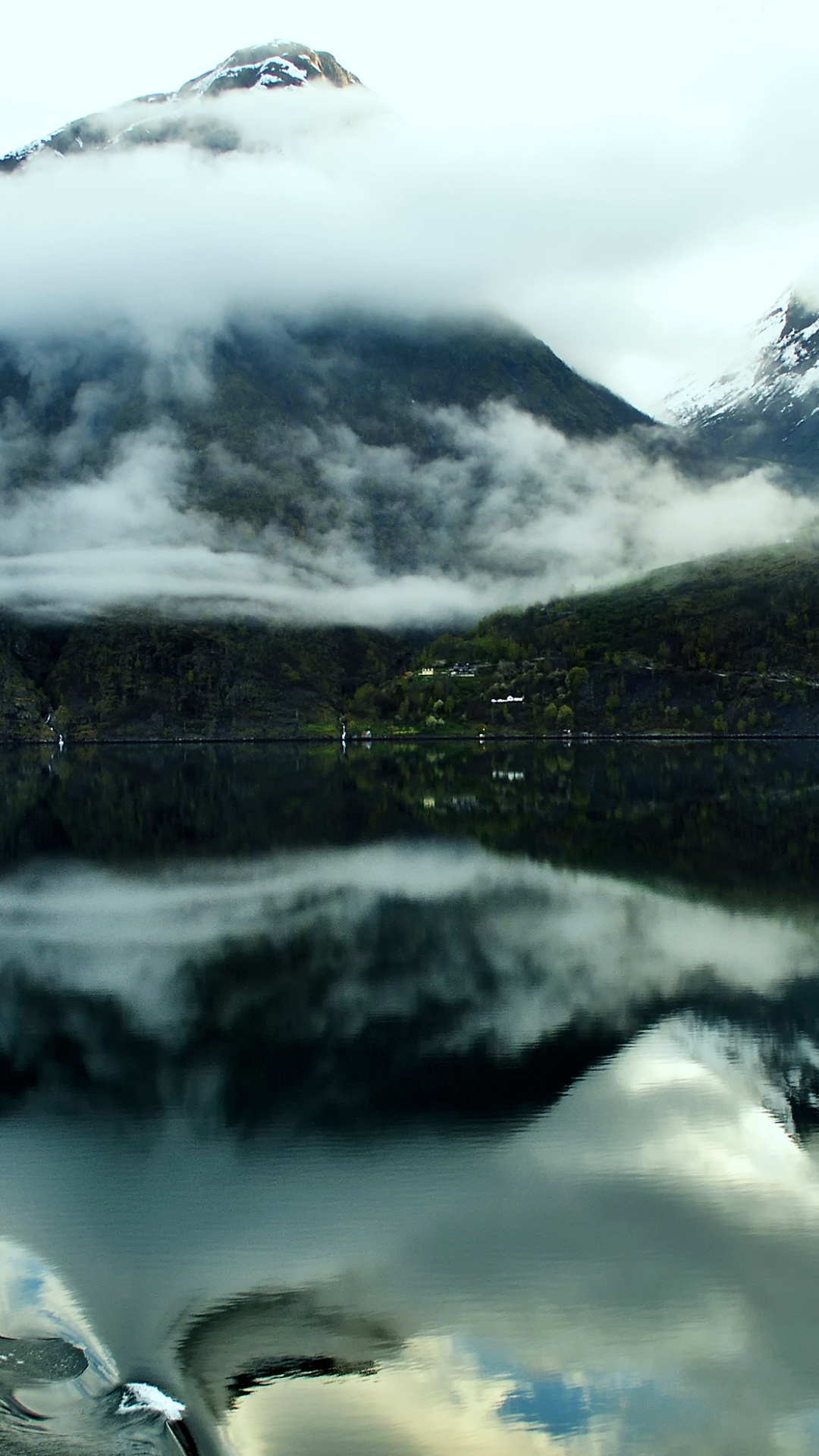 Обои Гранд титон, реки, гора, оксбоу бенд, природа в разрешении 1080x1920