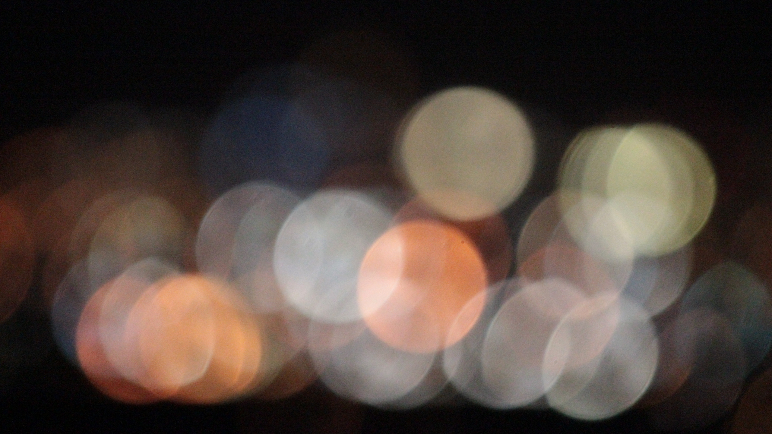 Обои свет, боке, графика, ночь, освещение в разрешении 2560x1440