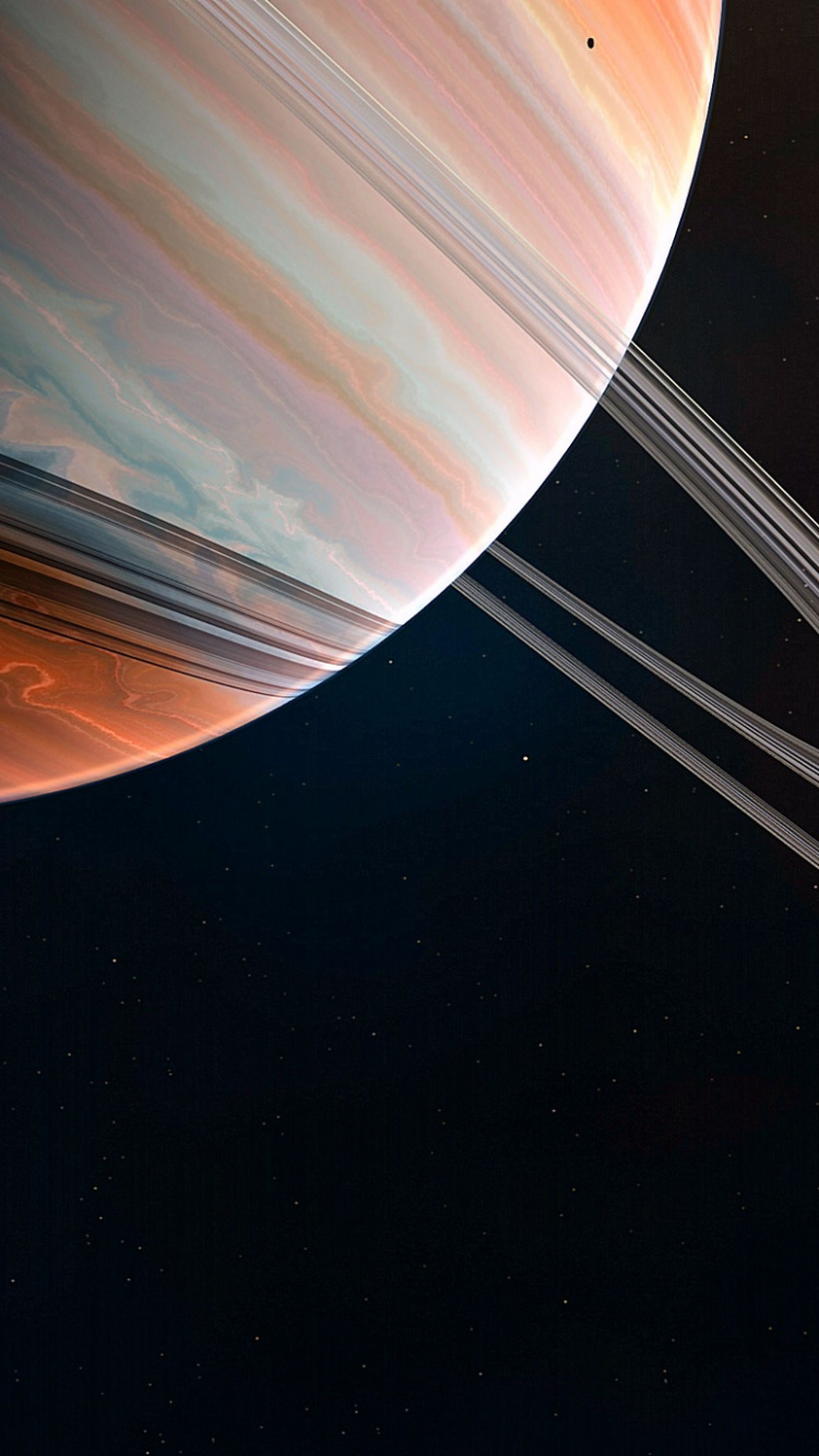 Обои планета, цифровое искусство, космос, автомобильное освещение, капюшон в разрешении 750x1334