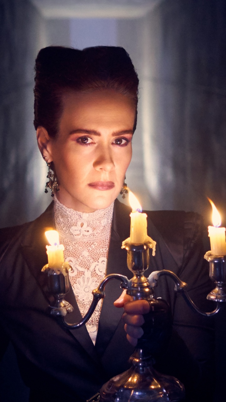 Обои Американская История Ужасов Апокалипсис, Американская История Ужасов, Американская История Ужасов Шабаш, Американская История Ужасов Дом-Убийца, освещение в разрешении 720x1280