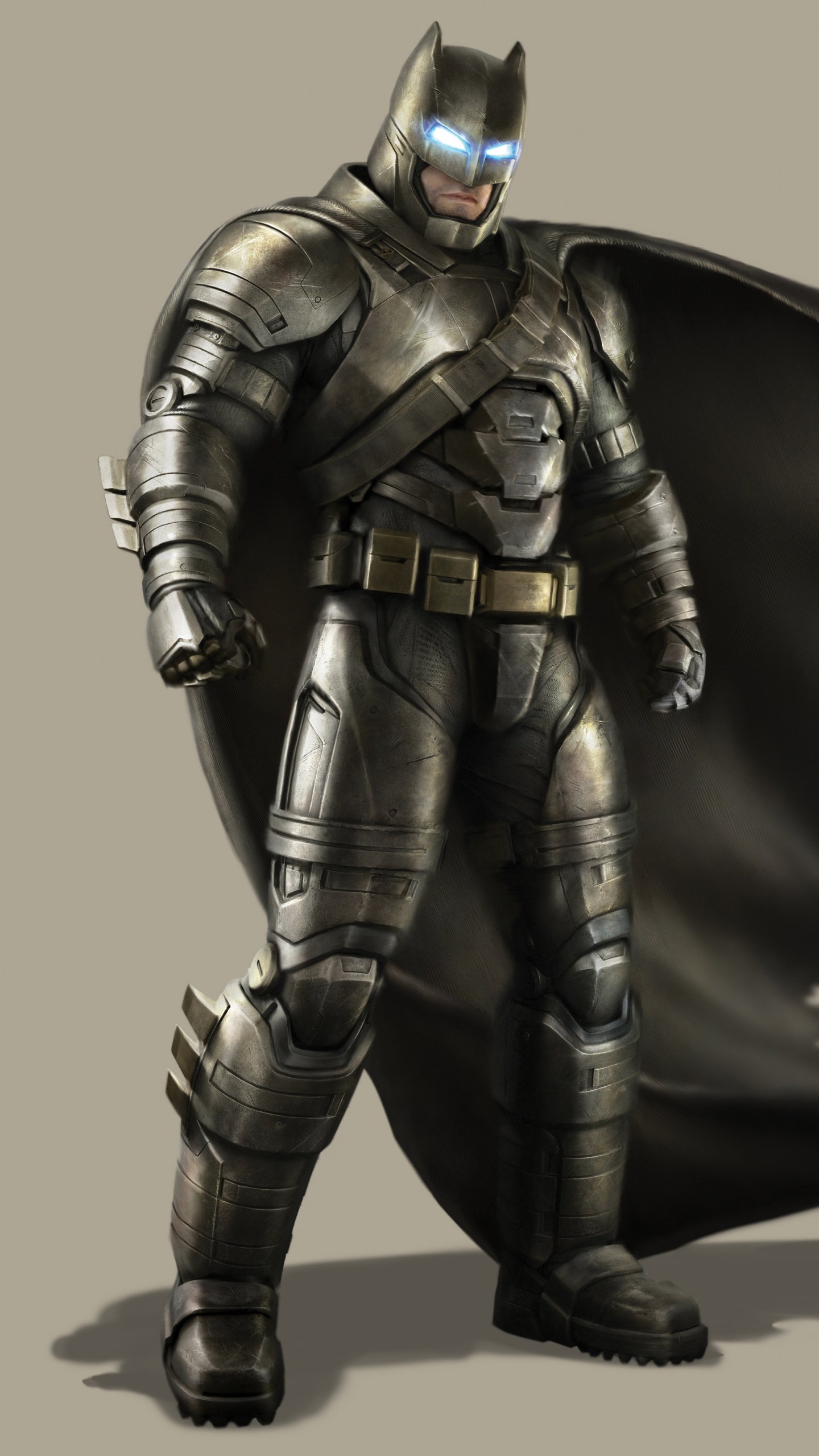 Обои Бэтмен, Бэткостюм, комиксы dc, Расширенная вселенная DC, 3d моделирование в разрешении 1440x2560