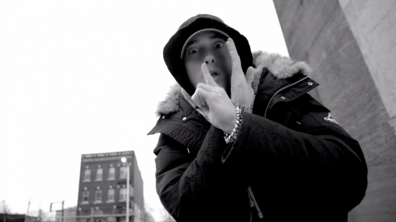 Обои Детройт, Детройт Против Всех, хип хоп музыка, реппер, музыкальное видео в разрешении 1366x768