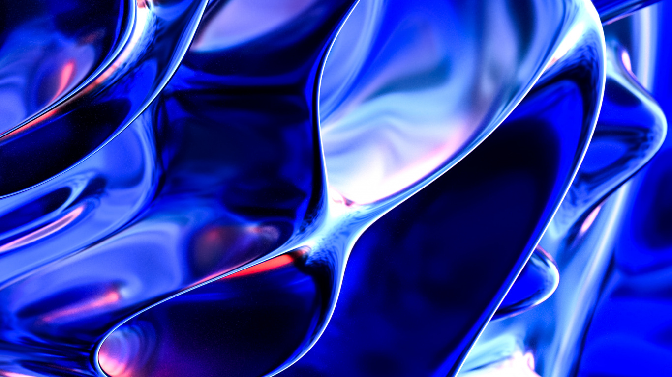 Обои синий, пурпур, Фиолетовый, материальное свойство, арт в разрешении 1366x768