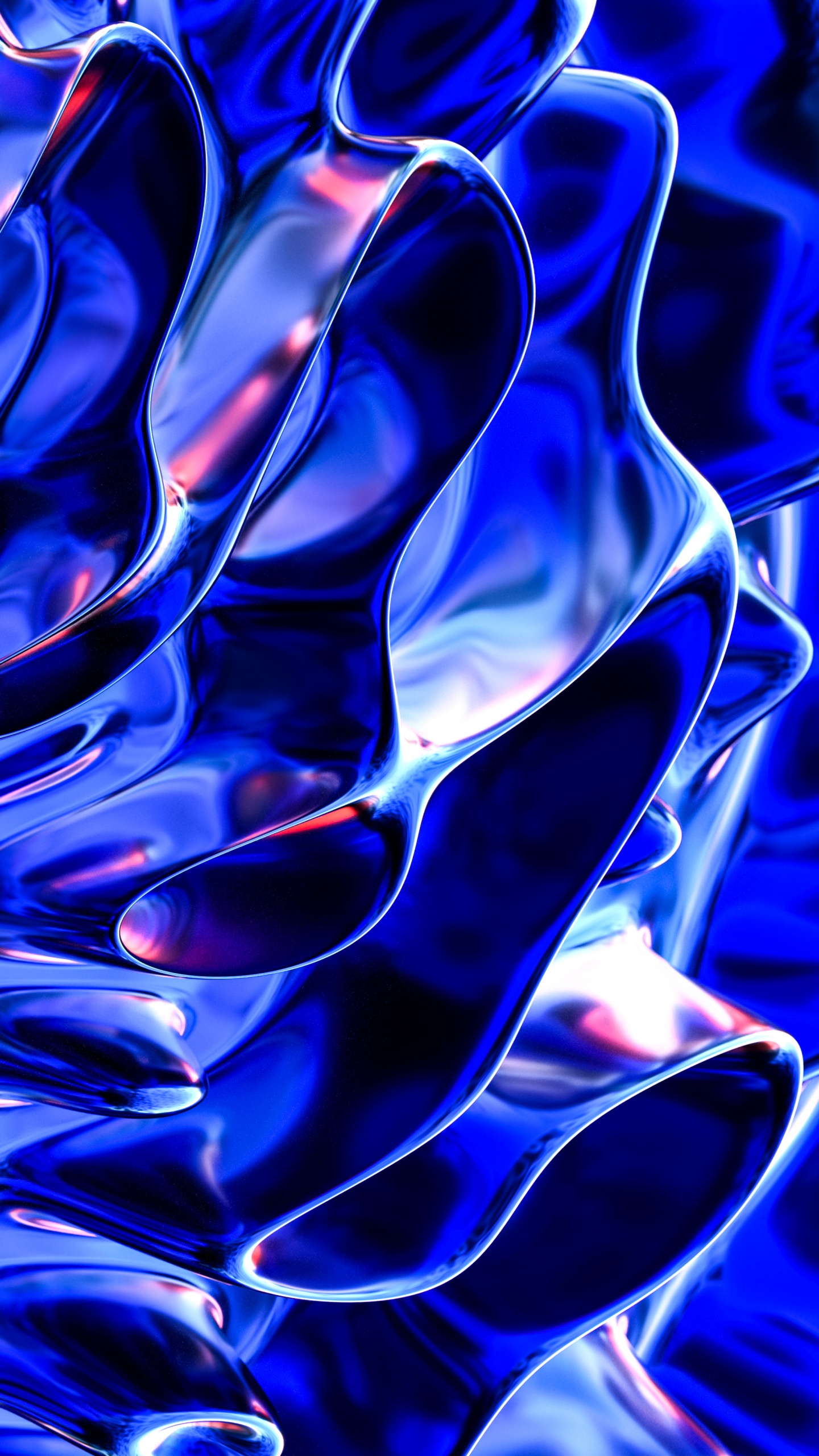 Обои синий, пурпур, Фиолетовый, материальное свойство, арт в разрешении 1440x2560