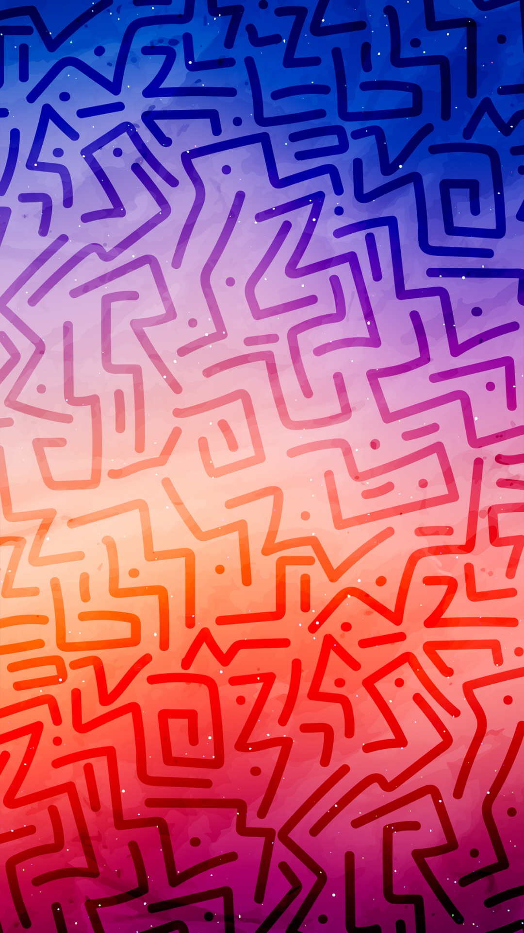 Обои узор, графический дизайн, пурпур, ткань, арт в разрешении 1080x1920