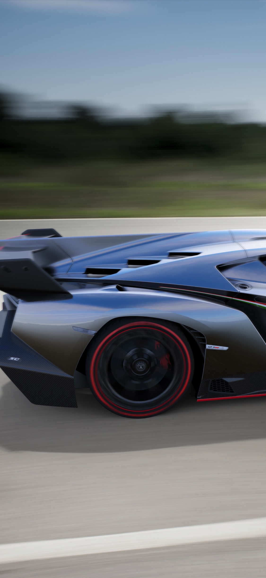 Обои lamborghini veneno, Ламборджини, авто, женевский автосалон, суперкар в разрешении 1125x2436