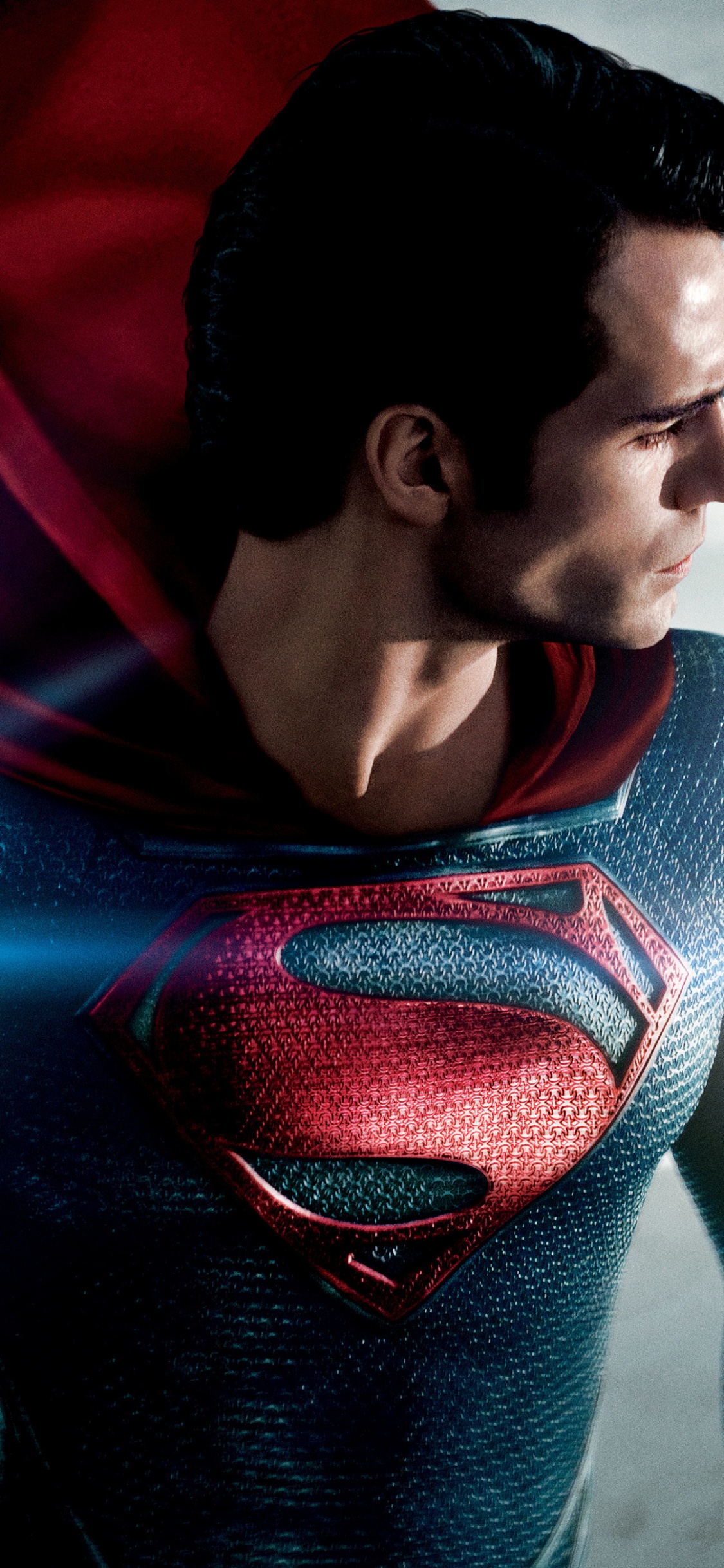 Обои Супермен, комиксы dc, Уорнер Бразерс, Лига справедливости, фильм в разрешении 1125x2436