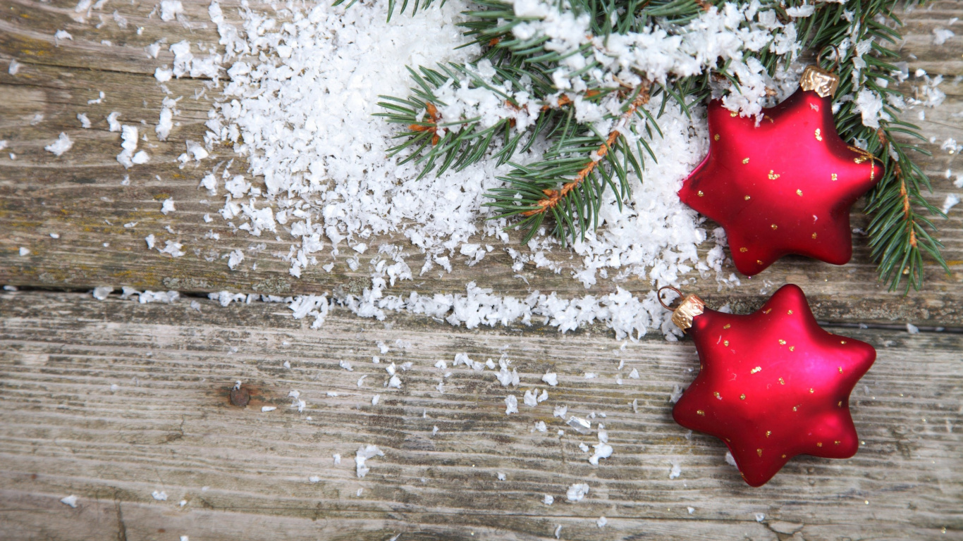 Обои елка, рождественский орнамент, Рождественский день, пихта, дерево в разрешении 1366x768