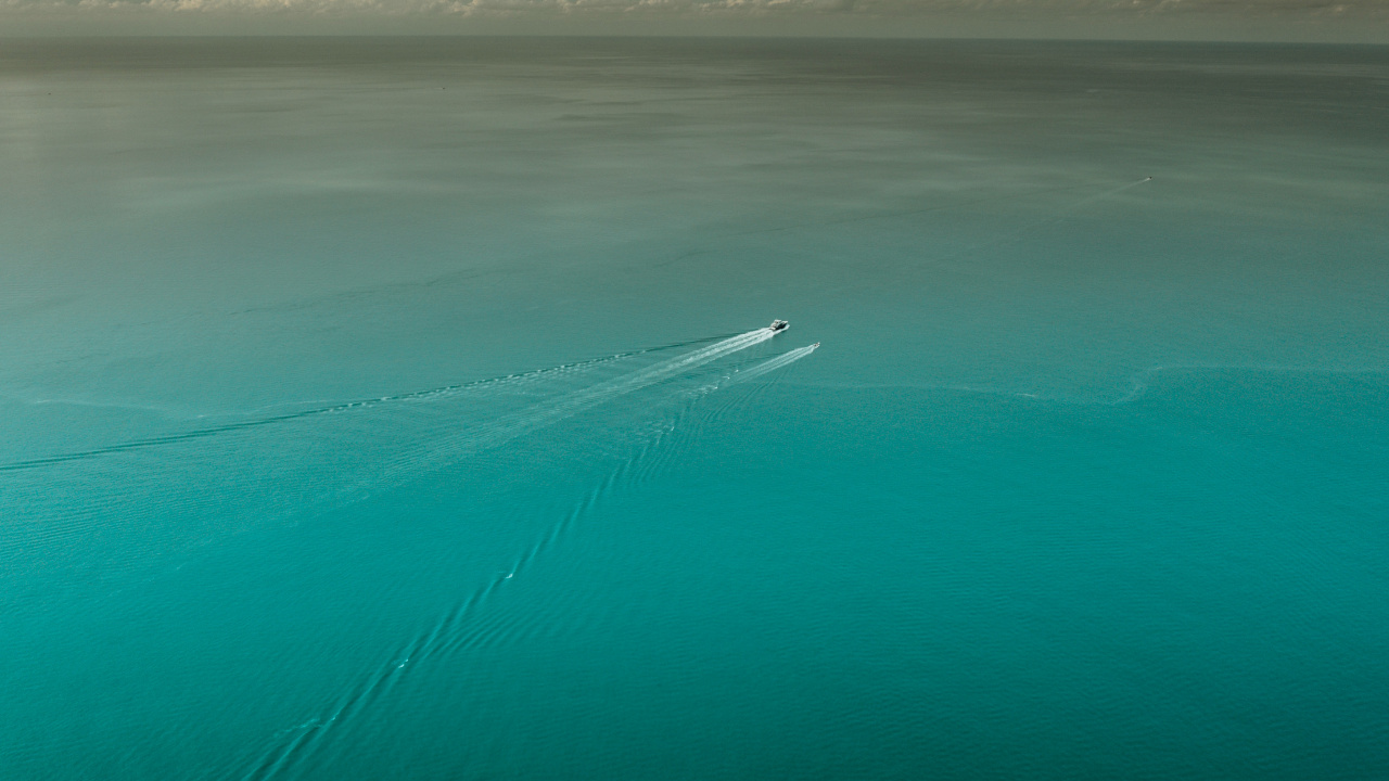 Обои синий, море, вода, Аква, бирюза в разрешении 1280x720