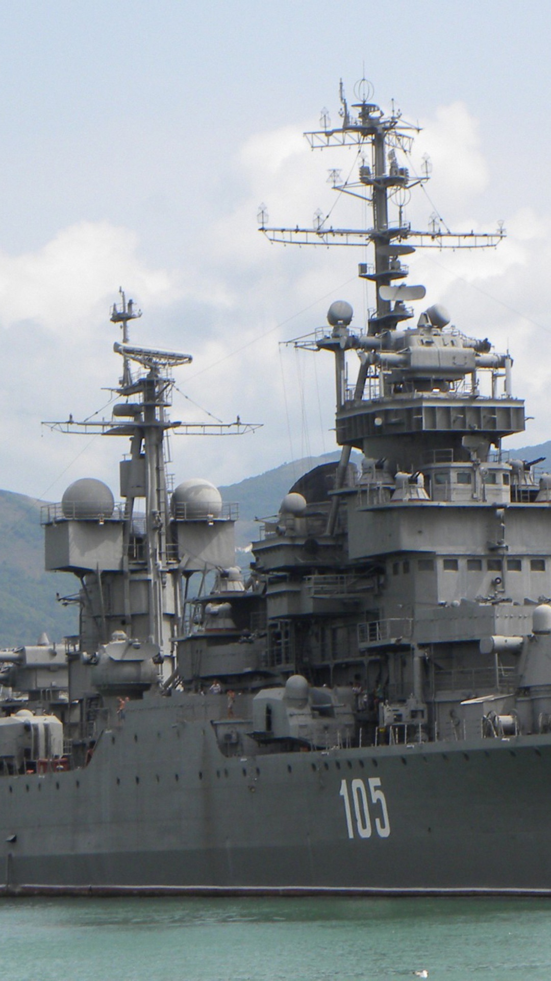 Обои Новороссийск, военный корабль, морское ведомство, корабль, Линкор в разрешении 1080x1920