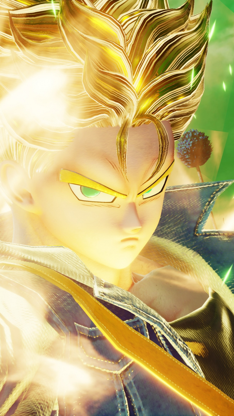 Обои Прыжок Силы, транки, Ренджи абараю, Жемчуг дракона, аниме в разрешении 750x1334